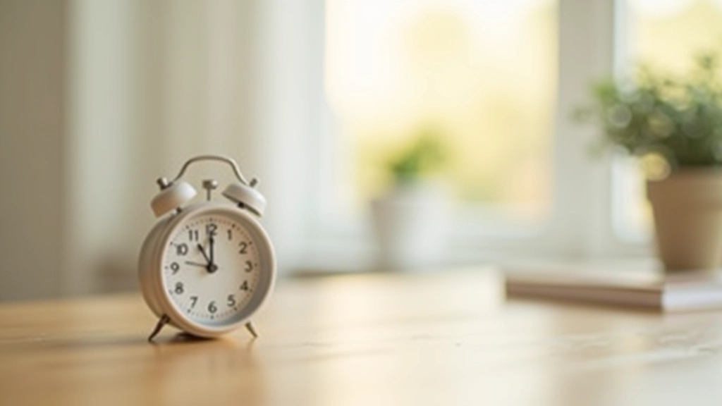 Horloge affichant le temps passé en méditation, symbole du moment présent et de la pratique quotidienne