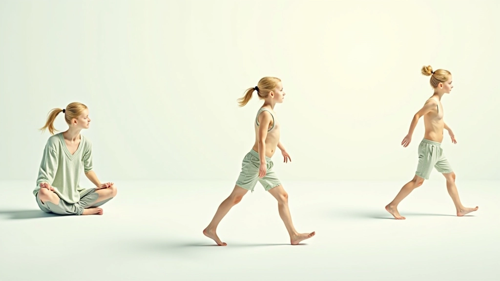 Représentation visuelle des fondamentaux de la pleine conscience avec symboles de présence et d'attention