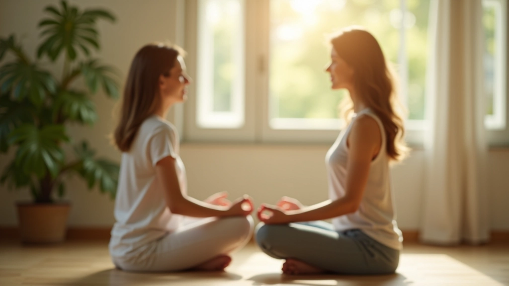 Routine quotidienne de méditation montrant la cohérence et la discipline